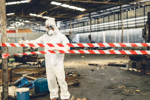 Professional Biohazard technician working in Cornelia, GA